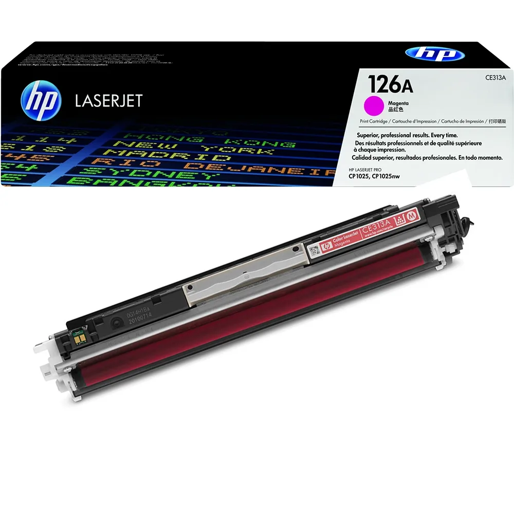 HP 126A Magenta Genuine Laser Toner Cartridge view 2